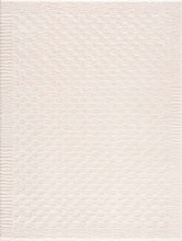 Load image into Gallery viewer, Hauteloom Leryn Ivory Checkered Area Rug | Area Rug for Living Room, Bedroom | Ivory Checkered Rug - 5'3" x 7' Rectangle